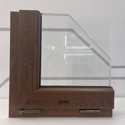 GKBM 90 UPVC Passive Window Profiles Độ dày 3,0mm Kháng UV