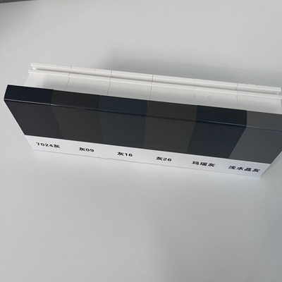 Mái màu xám UPVC Casement Window Profiles GKBM New 60B Bảo hiểm nhiệt